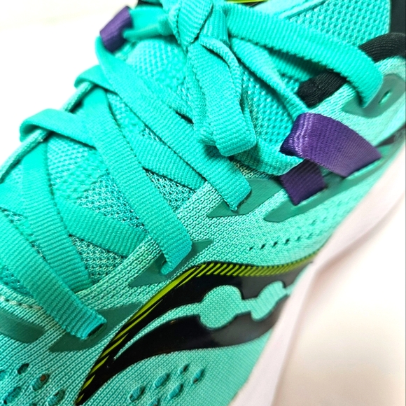 Saucony PWC Run Ride Fifteen Women's 9 Mint/Acid - Picture 5 of 14